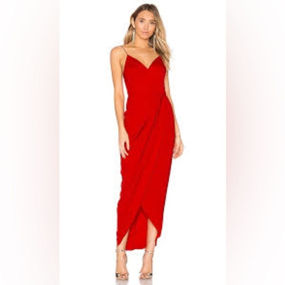 Shona Joy Cocktail‎ Draped Dress